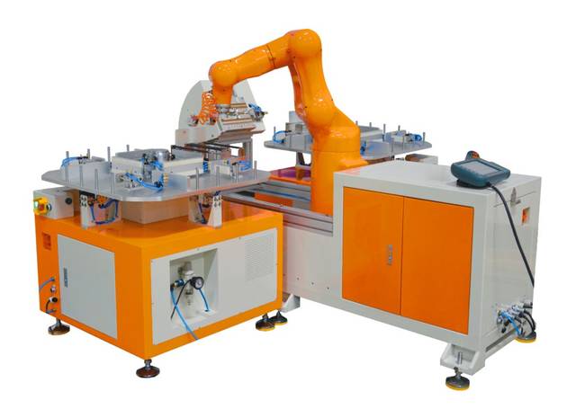 頭條 ▏泰行智能:高速六軸工業(yè)機(jī)器人工作站在觸摸屏玻璃行業(yè)的應(yīng)用